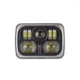 High Low Beam 5 Inch X7 Inch Led Headlight Truck 7 Inch Wrangler Led Headlamp 4X4 88W 7 Inch Square Led Headlight